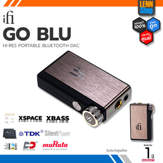 iFi : GO Blu / DAC/ Headphone Amp/ Bluetooth ศูนย์ไทย [ออกใบกำกับภาษีได้] มั่นใจของแท้ 100% โดย LENNSHOP