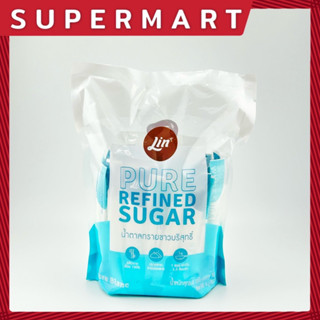 Pure Refined Sugar 6 g.*50 (300 g.) ลิน น้ำตาลทรายขาวบริสุทธิ์ (แบบซอง) 6 ก.*50 (300 ก.) #1105151