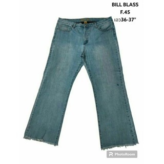 BILL BLASS แท้ เอว36-37 "กางเกงยีนส์หญิง