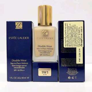 รองพื้นเอสเต้# 1W1 สี bone ~  Estee Lauder Double Wear  Stay-In-Place Makeup SPF10 / PA++ 30 ml