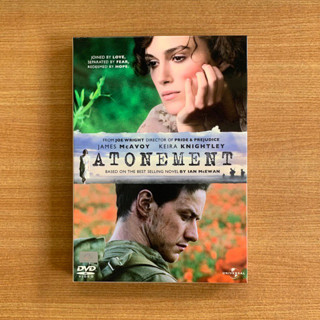 DVD : Atonement (2007) ตราบาปลิขิตรัก [มือ 2 ปกสวม] James McAvoy / Keira Knightley / Joe Wright ดีวีดี หนัง