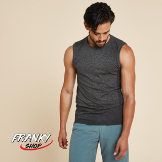 เสื้อกล้ามโยคะไร้ตะเข็บสำหรับผู้ชาย เสื้อกล้าม Mens Seamless Yoga Tank Top