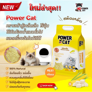 Powet Cat ทรายแมวเต้าหู้แบบเกล็ด