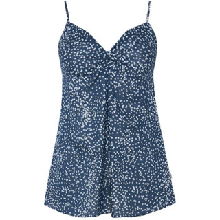 VGH MINI FLOWER SUMMER CAMI TOP (BLUE)