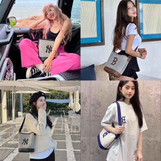 กระเป๋าสะพายข้างทรงถัง ny  bucket bag