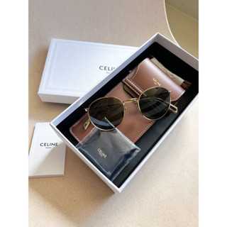 Celine Metal Frame 06 CL40100U แว่นตาทรงกลมของแท้