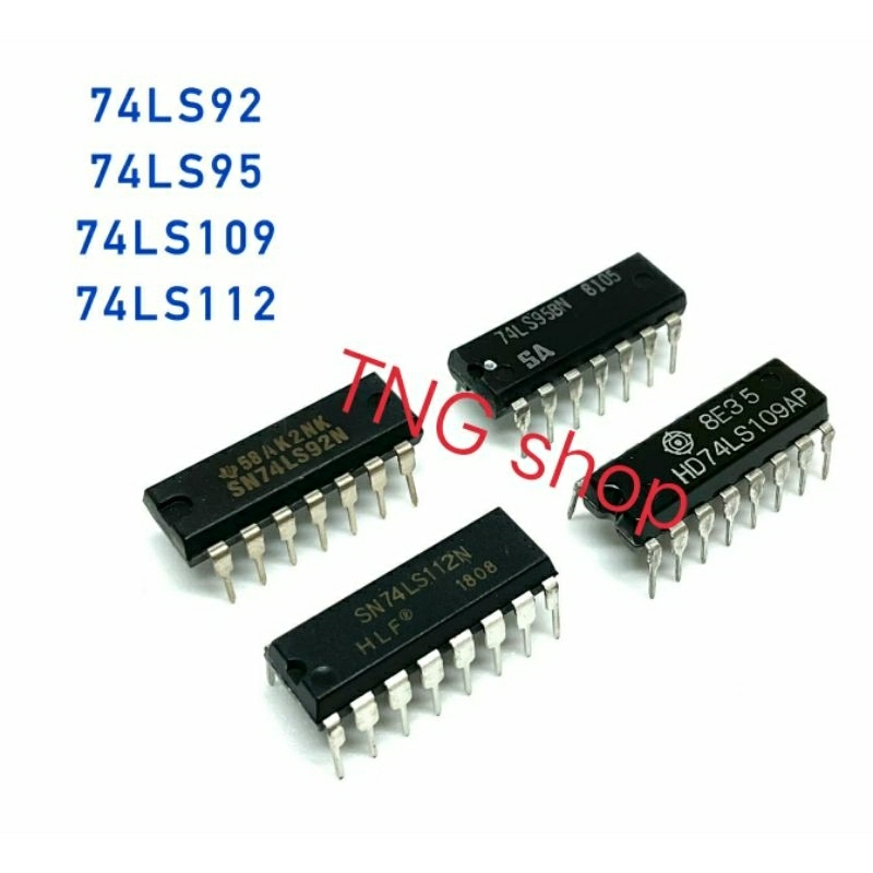IC 74LS92 74LS95, 74LS109, 74LS112 สินค้าพร้อมส่ง ออกบิลได้