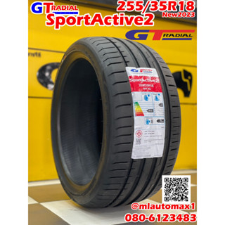 ยางใหม่GT Sport Active2 ขนาดยาง 255/35R18 ยางใหม่ปี2023