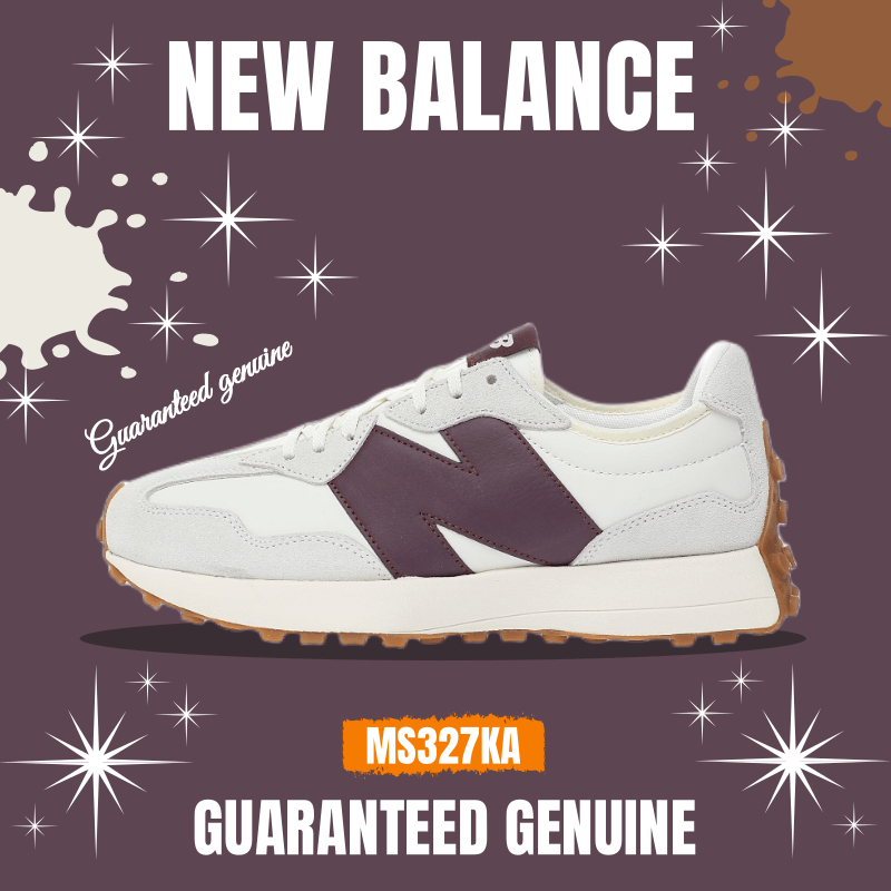 （จัดส่งฟรี）New Balance MS327 รองเท้าผ้าใบ รองเท้า New Balance MS327KA