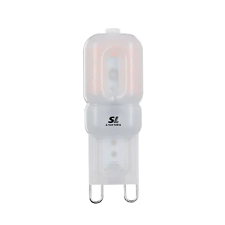 หลอดไฟ LED ขั้ว G9 2.5W แสงวอร์มไวท์ 3000K 220V ของแท้ รับประกัน 1 ปี อย่างดี SL lighting