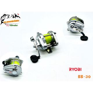 รอก รอกญี่ปุ่น รอกญี่ปุ่นมือ2 รอกตกปลา รอกเบท รอกหยดน้ำ  Ryobi Alert mini-120 (BB-30) รอกเบททรงกลม รอกสปีน รอกมือสอง