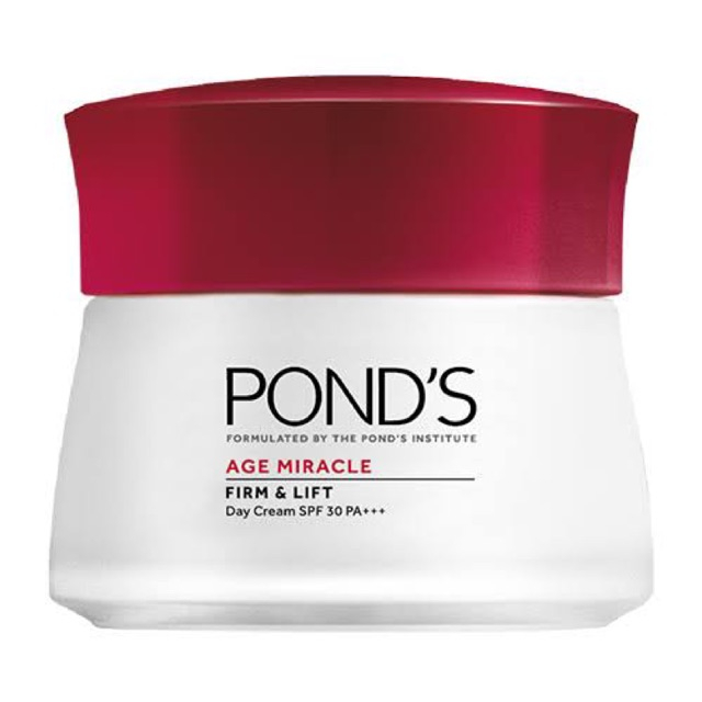 PONDS Age Miracle Firm & Lift Day Cream SPF30PA++ 50g พอนด์ส เอจ มิราเคิล เฟิร์มแอนด์ลิฟท์ ครีมยกกระ