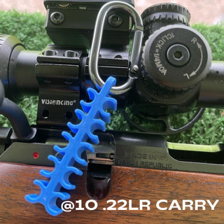 ชุดพกพาลูกขนาด .22 แบบ 10 ลูก พร้อมห่วงคาราบิเนอร์ - .22 x 10 Carry with Carabiner [Atom Design]