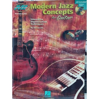 MODERN JAZZ CONCEPTS FOR GUITAR W/CD (MI-HAL)073999957112