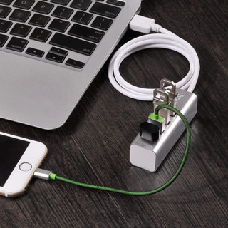 Hoco HB1 4-Port USB HUB เพิ่มช่องเสียบ USB ขนาดกะทัดรัดน้ำหนักเบาและง่ายต่อการพกพา ของแท้💯