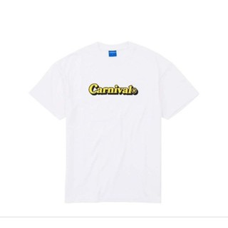 เสื้อยืด carnival ขาว ss20 logo ไซส์ XL XXL