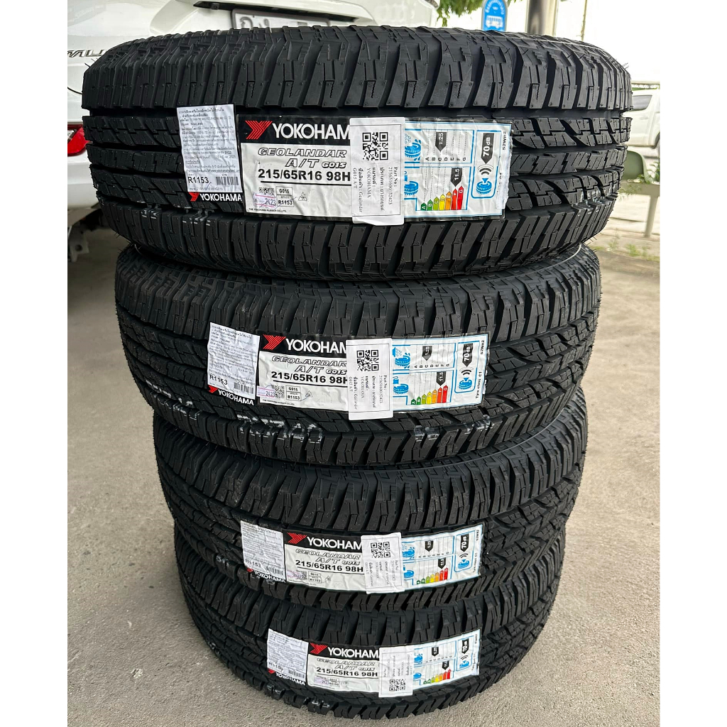 🔴 ยาง "#โยโกฮามา" Yokohama Geolandar A/T G015 215/65R16 ปี 23