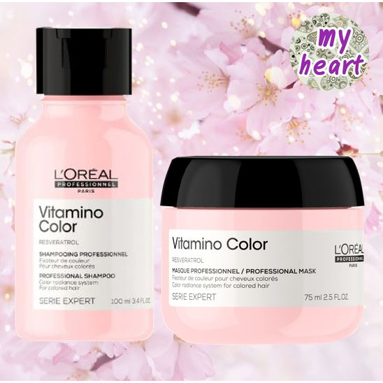 #L%27orealVitaminoColor #สีผม #แชมพูผมทำสี #มาส์กผมทำสี #ดูแลผมทำสี