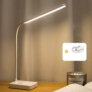 โคมไฟตั้งโต๊ะ โคมไฟอ่านหนังสือ LED รุ่น1901 ปรับแสงได้3สี รี่แสงได้ ไฟมินิมอล มีแบตเตอรี่ในตัว