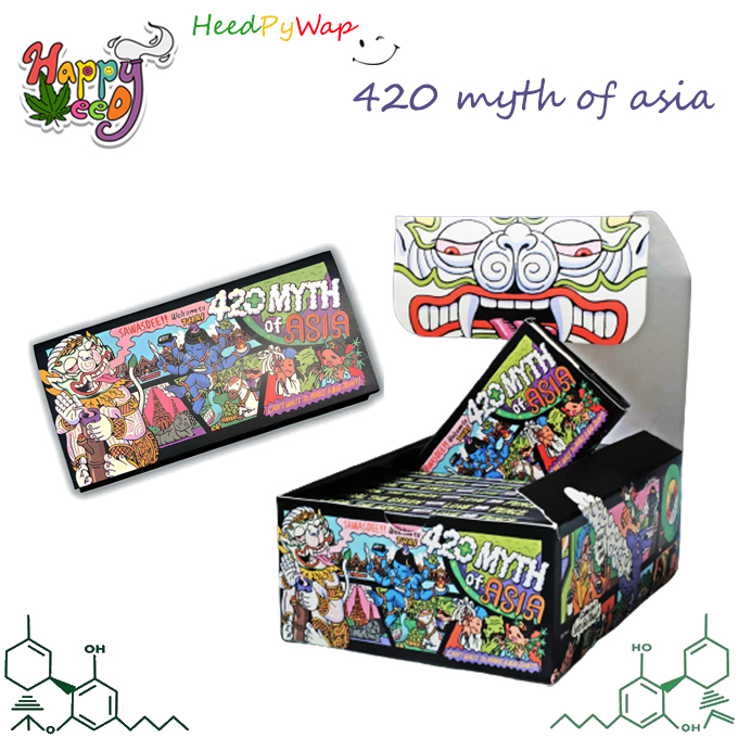 กระดาษโรล Wizman420 - 420MYTH of Asia Tray + Grinder + Rolling Paper