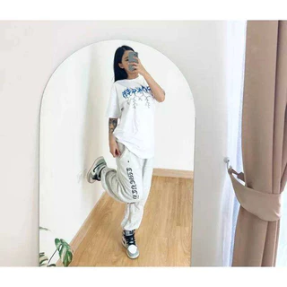 CO เสื้อยืดโอเวอร์ไซร์ สกีนลาย ผู้หญิง ผู้ชายใส่ได้ ถูกสุดๆ