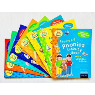 Oxford Reading Tree Read With Biff, Chip, and Kipper: Phonics and Reading skills Pack 8 Activity Books with Stickers