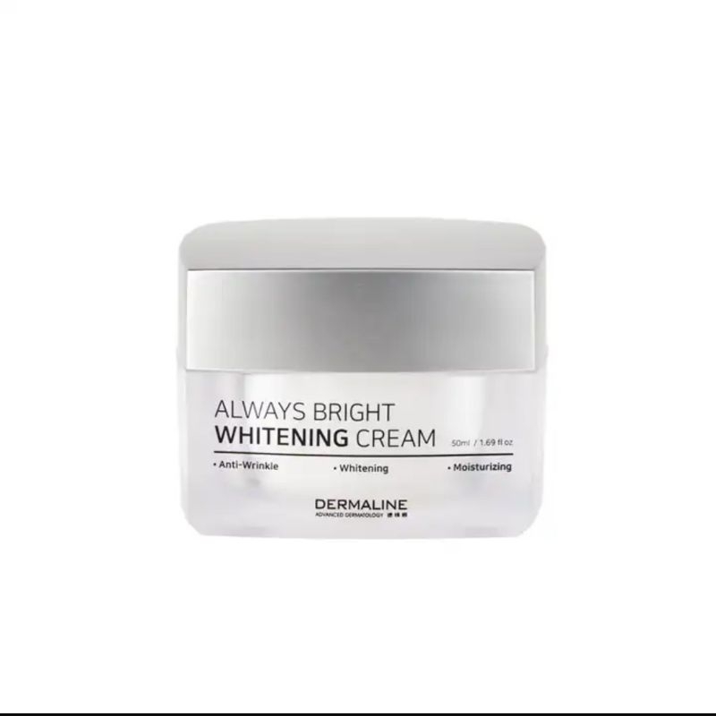 Dermaline Always Bright Whitening Cream 50ml.