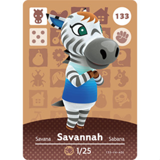 Animal Crossing Amiibo cards ของแท้ Series 2 No. 133