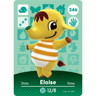 Animal Crossing Amiibo cards ของแท้ Series 3 No. 246