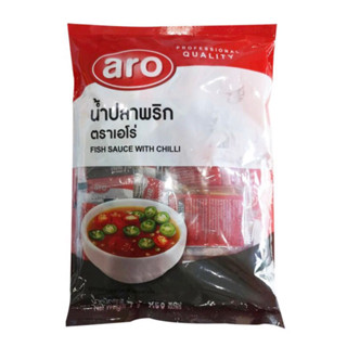 Aro เอโร่ น้ำปลาพริก 7g x50ซอง พริกน้ำปลาซอง พริกน้ำปลา