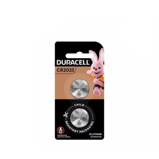 ถ่านรีโมท Duracell CR2025/DL2025 ของแท้แพค2ก้อน สินค้ามีใบกำกับภาษี/ใบเสร็จรับเงิน