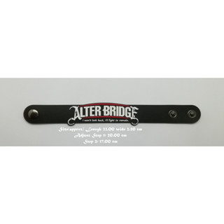 สร้อยข้อมือยาง Alter Bridge กําไลยางซิลิโคน แฟชั่น วงดนตรี กันน้ำ  silicone rubber wristband bracelet