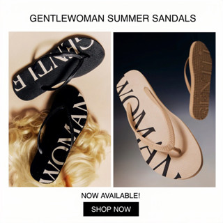 [พร้อมส่ง] 🩴GENTLEWOMAN SUMMER SANDALS - รองเท้าแตะหูคีบ GW