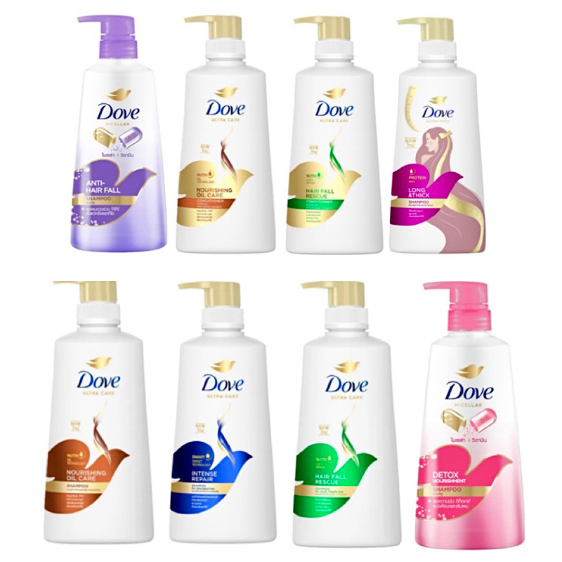 โดฟแชมพู&ครีมนวดผมDove