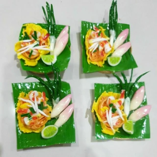 งานปั้นอาหารคาว-หวานขนาด5cmและ2.5cm