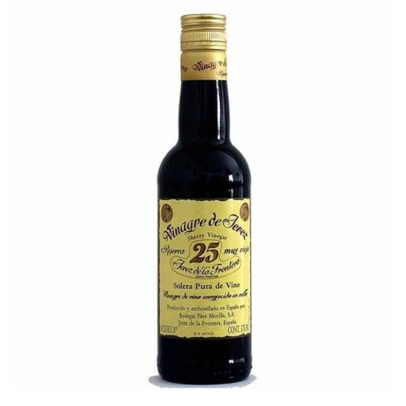 Paez Morilla น้ำส้มสายชู เชอร์รี่ หมักในถังไม้โอ๊ค 5 ปี Sherry Vinegar aged for 5 Years in Oak Reserva 25 Jerez 375ml