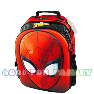 กระเป๋าเป้ Spiderman ขนาด 14,15,16 นิ้ว สไปเดอร์แมน สีดำ สีแดง - ของแท้