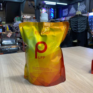 (พร้อมส่ง) ทรีทเม้นท์ เชื่อมแกน LPP ทรีทเม้นท์บำรุงผม ถุงสีเหลืองทอง มี2ขนาด 460 ml./820ml.
