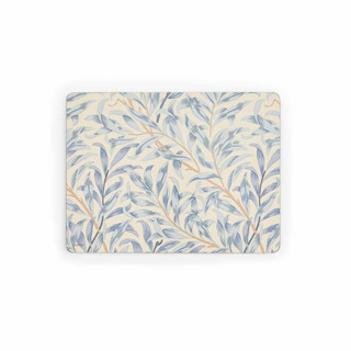 แผ่นรองจาน Spode Morris &amp; Co. Willow Bough 6 Placemats, Blue