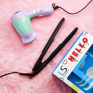 จัดส่งภายใน24ชม.ทุกวัน LESASHA เครื่องหนีบผม + ไดร์เป่าผม HELLO HAIR DAY TRENDY SET LS1637