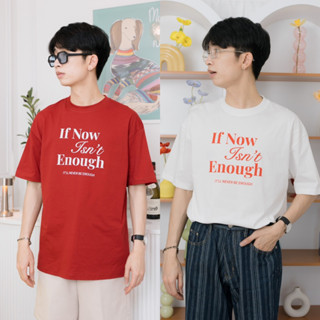 ZAMIO ENOUGH T-shirt เสื้อยืดแขนสั้นทรงโอเวอร์ไซส์