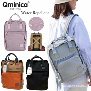 Qminica ของแท้100% Laptop backpack (Water Repellent ผ้าไล่น้ำ) กระเป๋าเป้สะพายหลัง