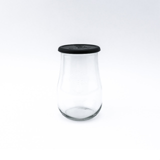 WECK - TULIP JAR 1750 ML W/SBL ขวดแก้ว ฝาซิลิโคน (WE-738SB/L)