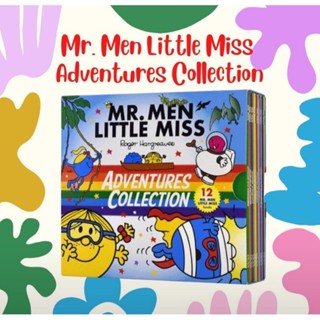 หนังสือชุด Mr. Men Little Moss Adventures Collection 12 เล่ม หนังสือนิทานภาพ ภาษาอังกฤษ สำหรับเด็ก