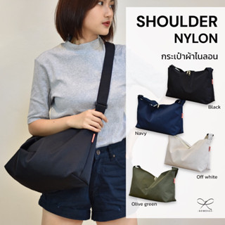 📦พร้อมส่ง📦 Shoulder bag nylon กระเป๋าผ้าไนลอน