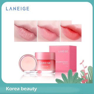 Laneige Lip Sleeping Mask 20g พร้อมแปรงทาปาก ลาเนจ ลิป สลีปปิ้ง มาส์ก(ลิปมาส์กราคาถูกที่สุด)