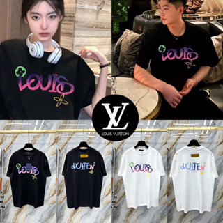 เสื้อยืด Louis Vuitton 🖤🤍 Hiend 1:1 Cotton 💯 พร้อมส่งจากไทย 🇹🇭 ร้านค้าจัดส่งไว