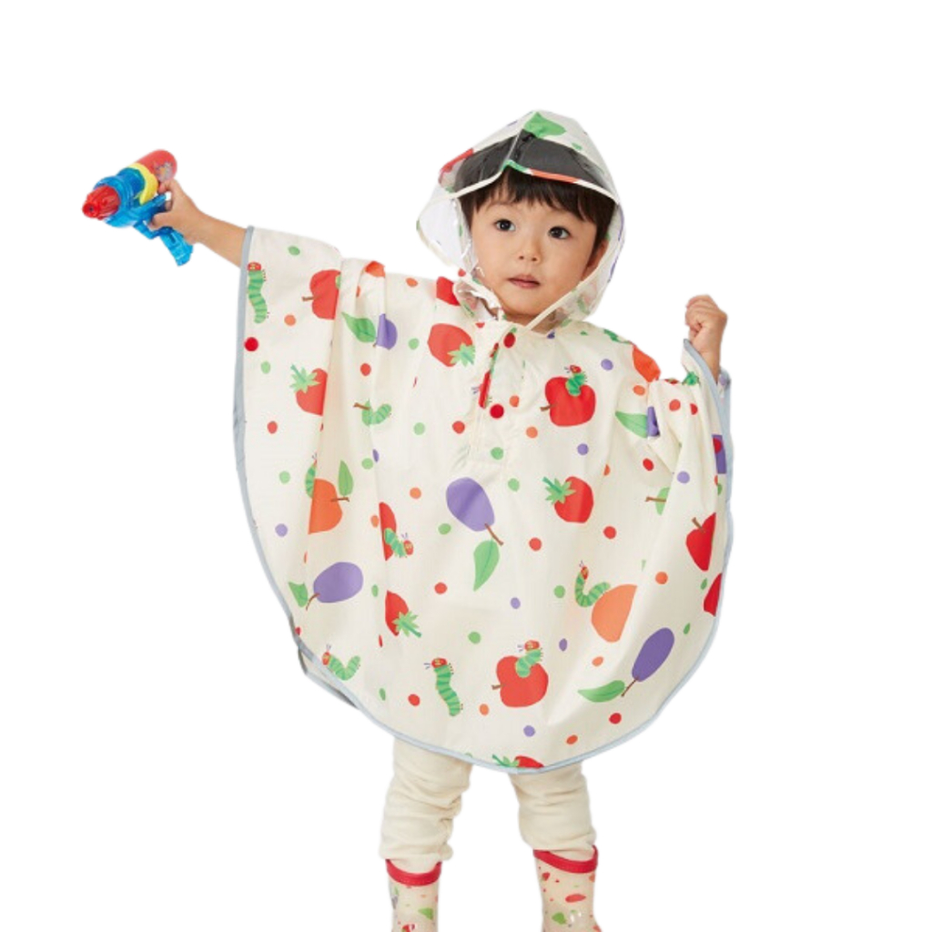 เสื้อกันฝนเด็ก Poncho เสื้อกันฝน ลาย เจ้าหญิง Frozen ไดโนเสาร์ Paw Patrol My Melody Cars เสื้อกันฝนญี่ปุ่น skater - รูปที่ 4