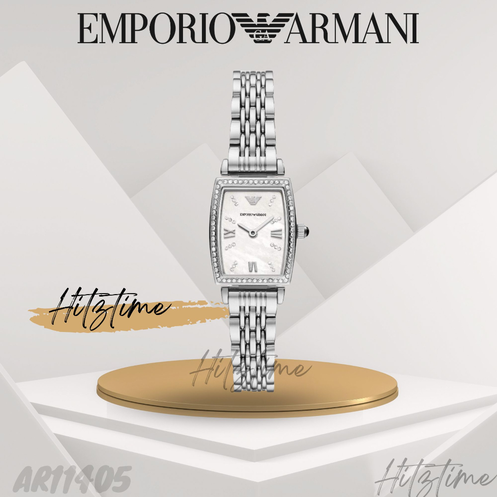 นาฬิกา Emporio Armani นาฬิกาข้อมือผู้หญิง รุ่น AR11405 นาฬิกาแบรนด์เนม สินค้าขายดี Watch Armani ของแท้ พร้อมส่ง