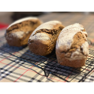 ขนมปังซาวโดว์ไรย์ Sourdough Rye Bread